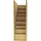 Ekena Millwork 12"W x 24"D x 36"H Classic Landon Rough Cedar Woodgrain TimberThane Corbel, Primed Tan CORUR12X24X36LANRCPR - alternate 2